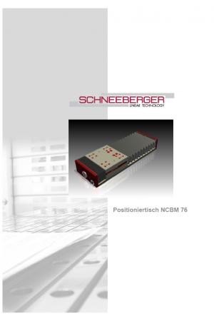 Positioniertisch NCBM